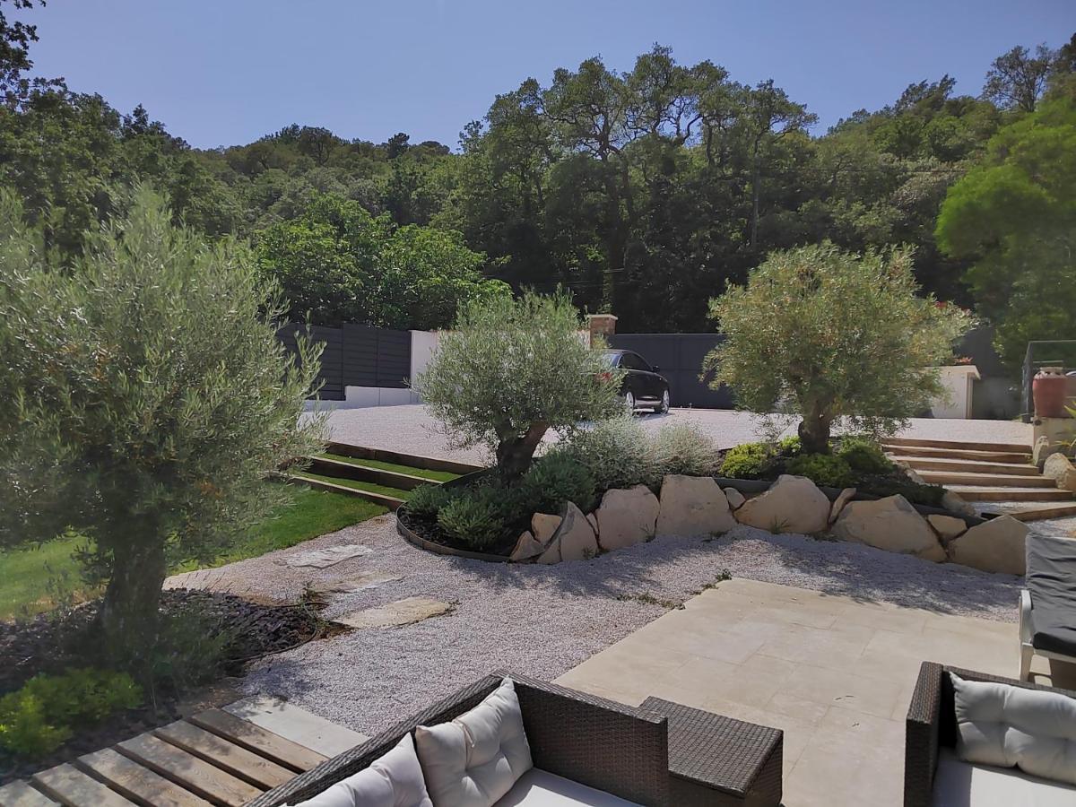 Villa Les Trois J Grimaud Buitenkant foto